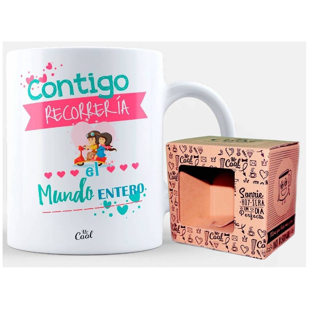 Caneca contigo percorreria o mundo inteiro