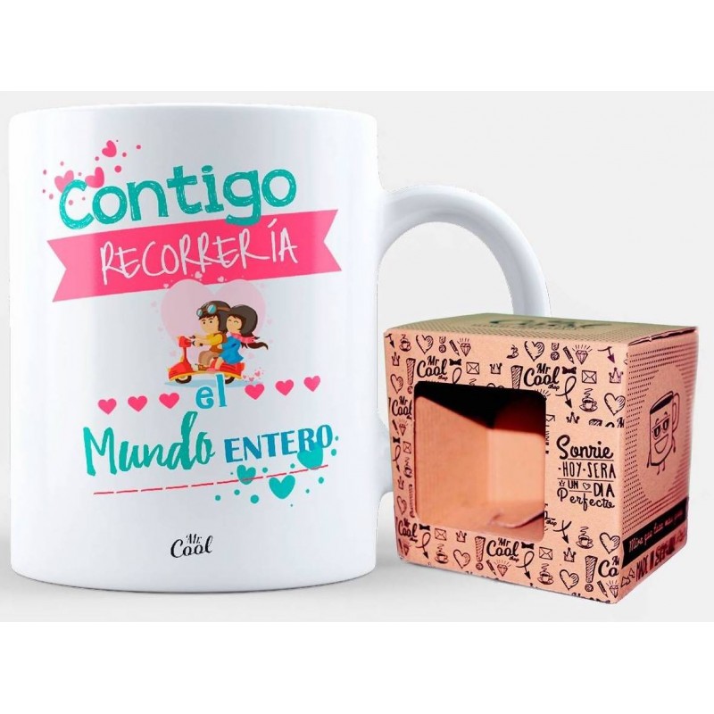 Caneca contigo percorreria o mundo inteiro