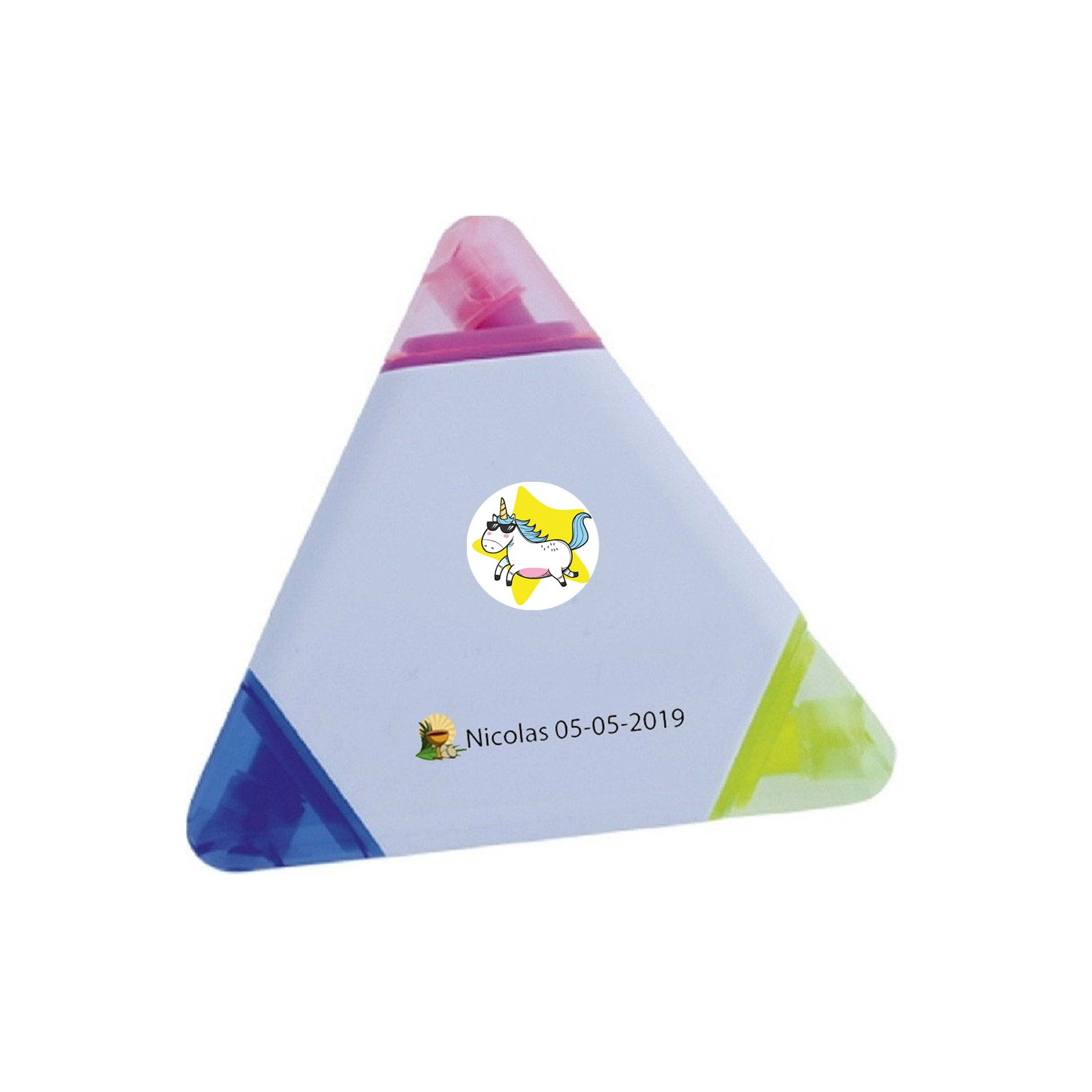Marcador fluorescente personalizado
