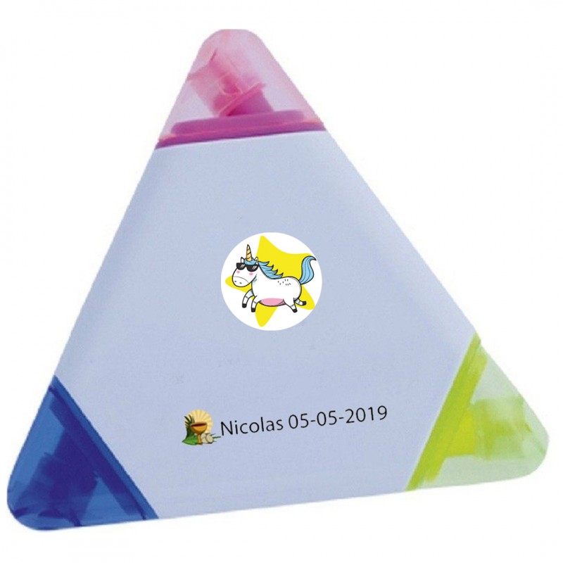 Marcador fluorescente personalizado