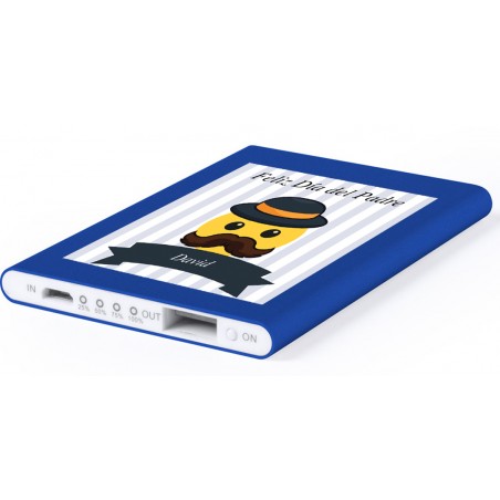 Bateria Externa Personalizada Para O Dia Dos Pais