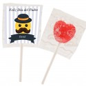 Pirulitos personalizados baratos para o Dia dos Pais