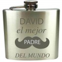 Flask gravada a laser personalizada para o dia dos pais