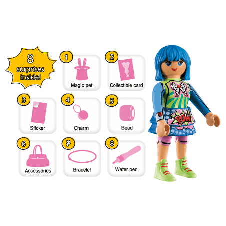 Figuras playmobil comic world clare