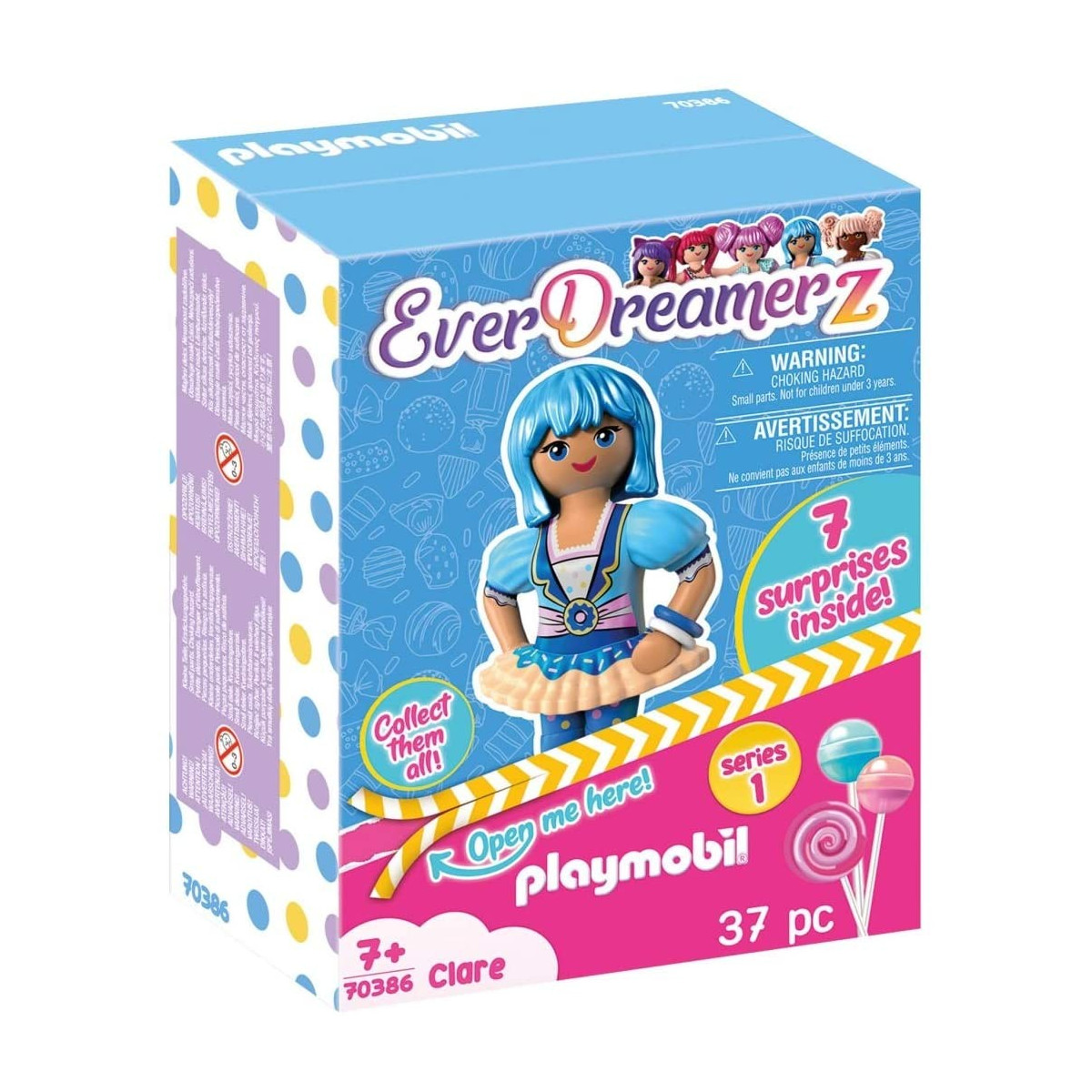 Clare de everdreamerz em caixa com surpresa