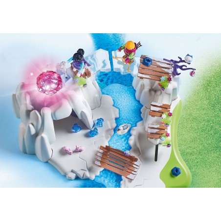 Busca pelo diamante de cristal do playmobil
