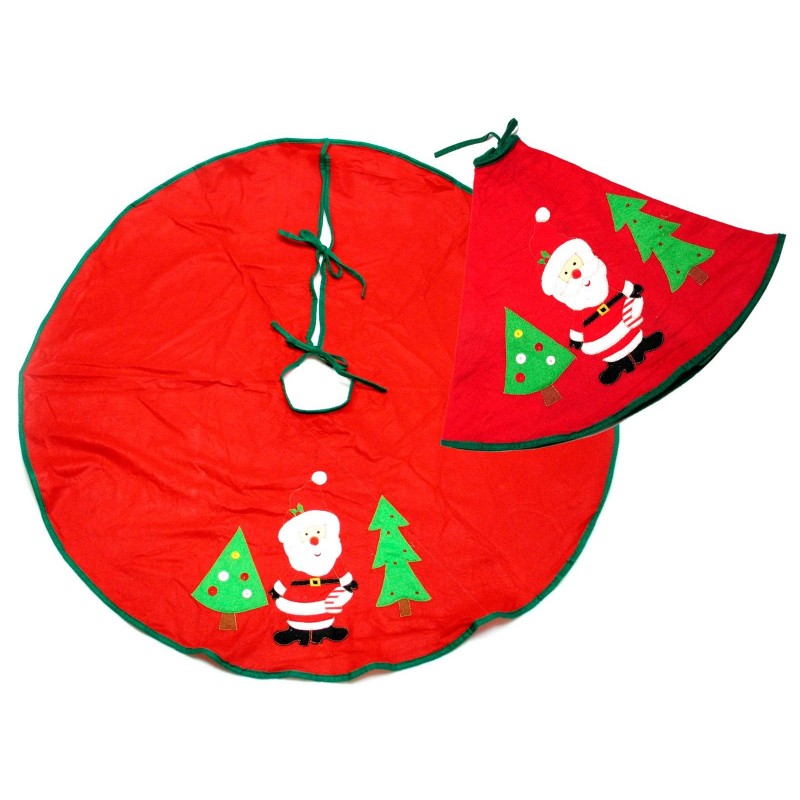 Cobre pé para árvore de natal pequena