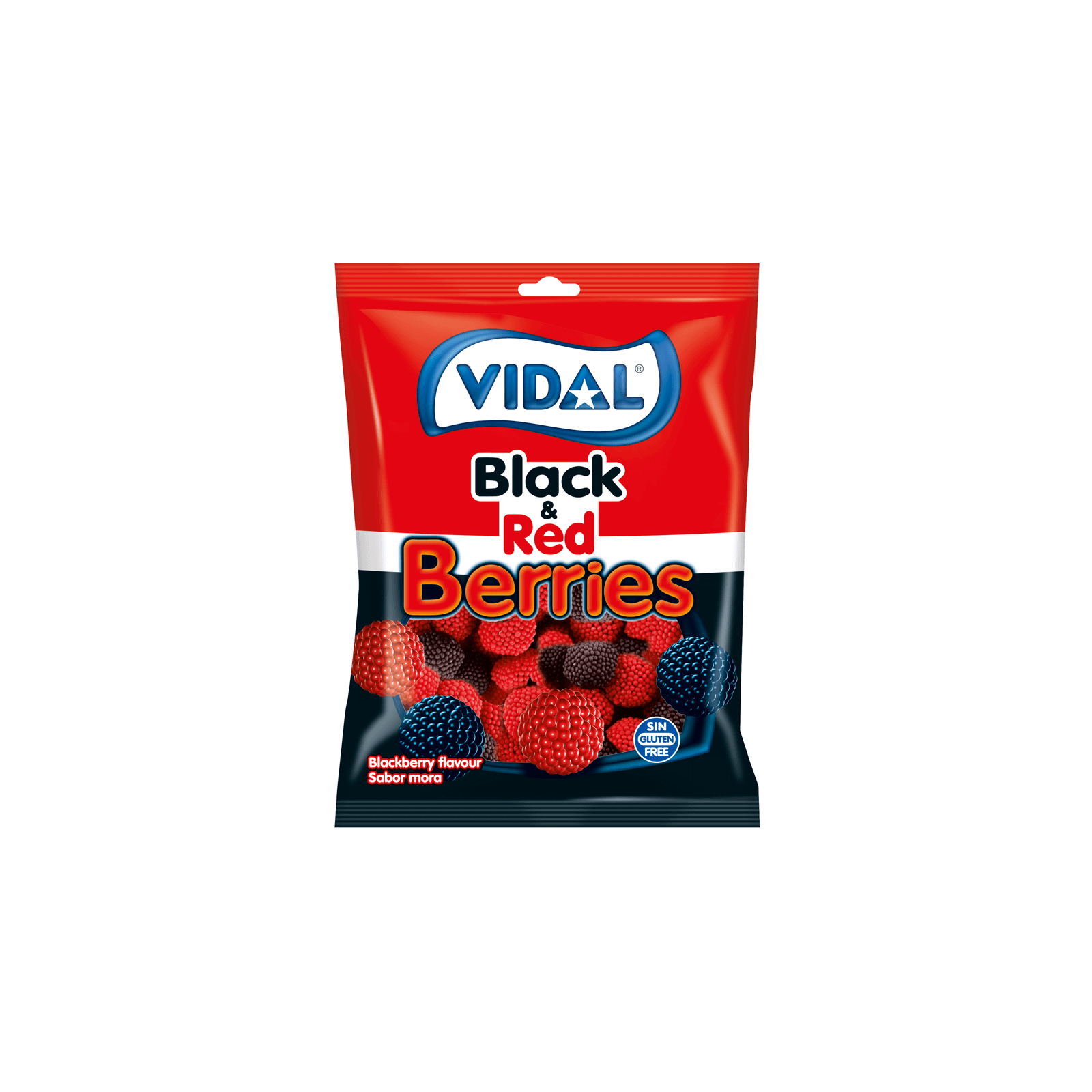 Saco de gummies blackberry