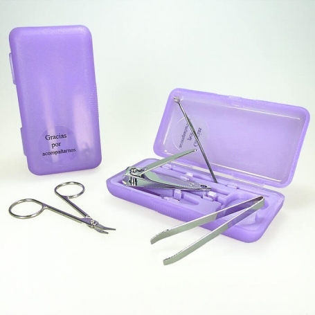 Conjunto de manicure para convidados