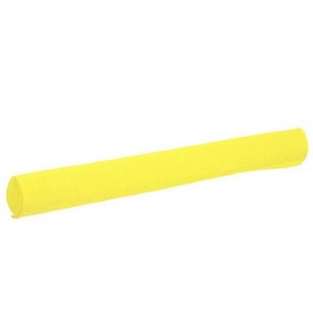 Papel crepom para decorar amarelo