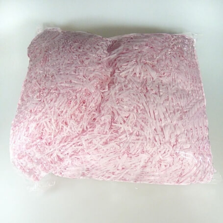 Aparas de papel lascado rosa