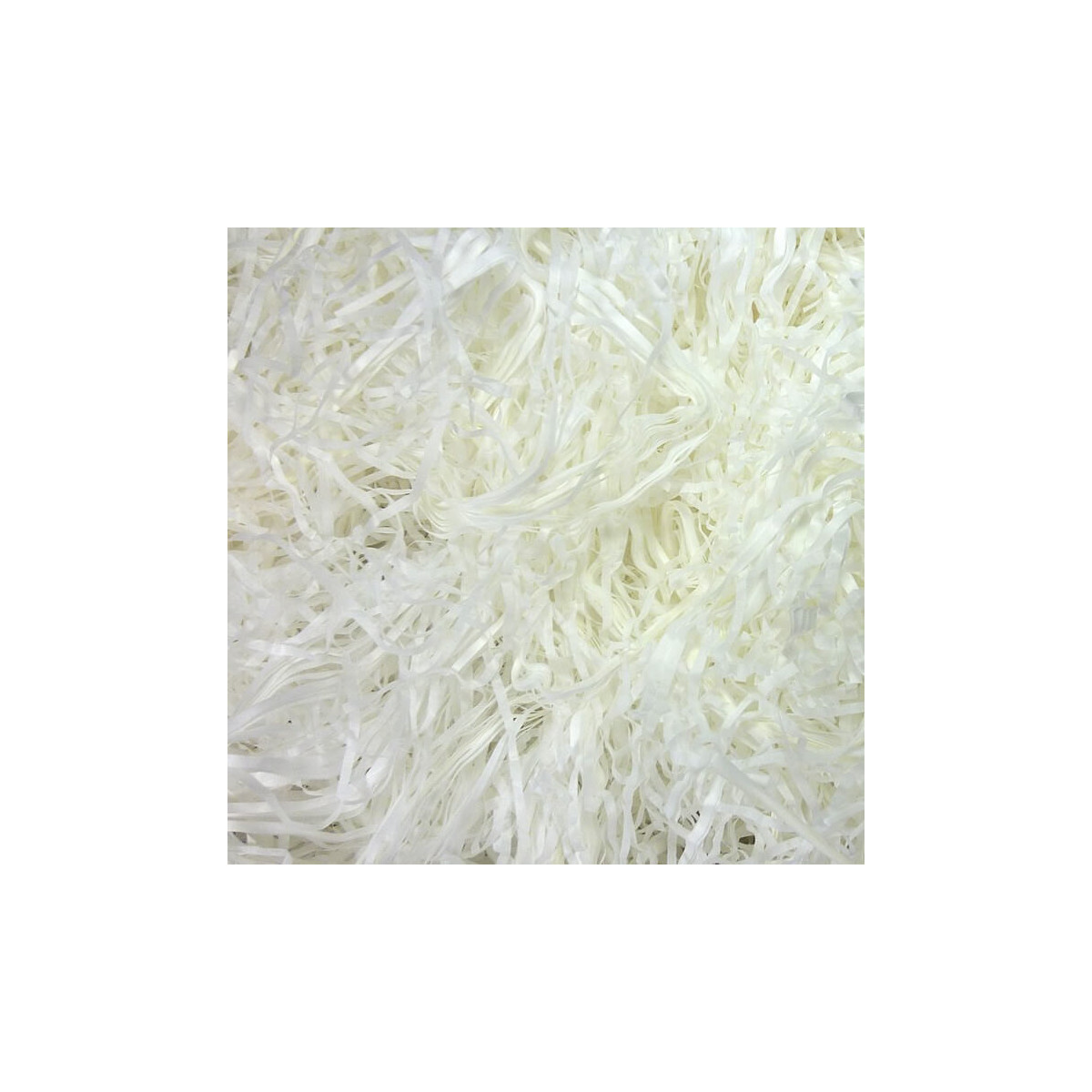 Aparas de papel branco de enchimento