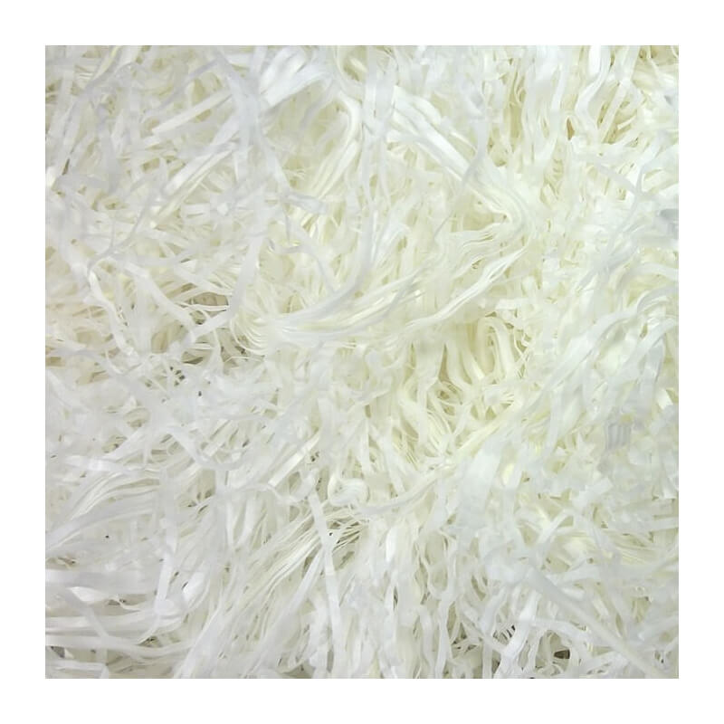Aparas de papel branco de enchimento