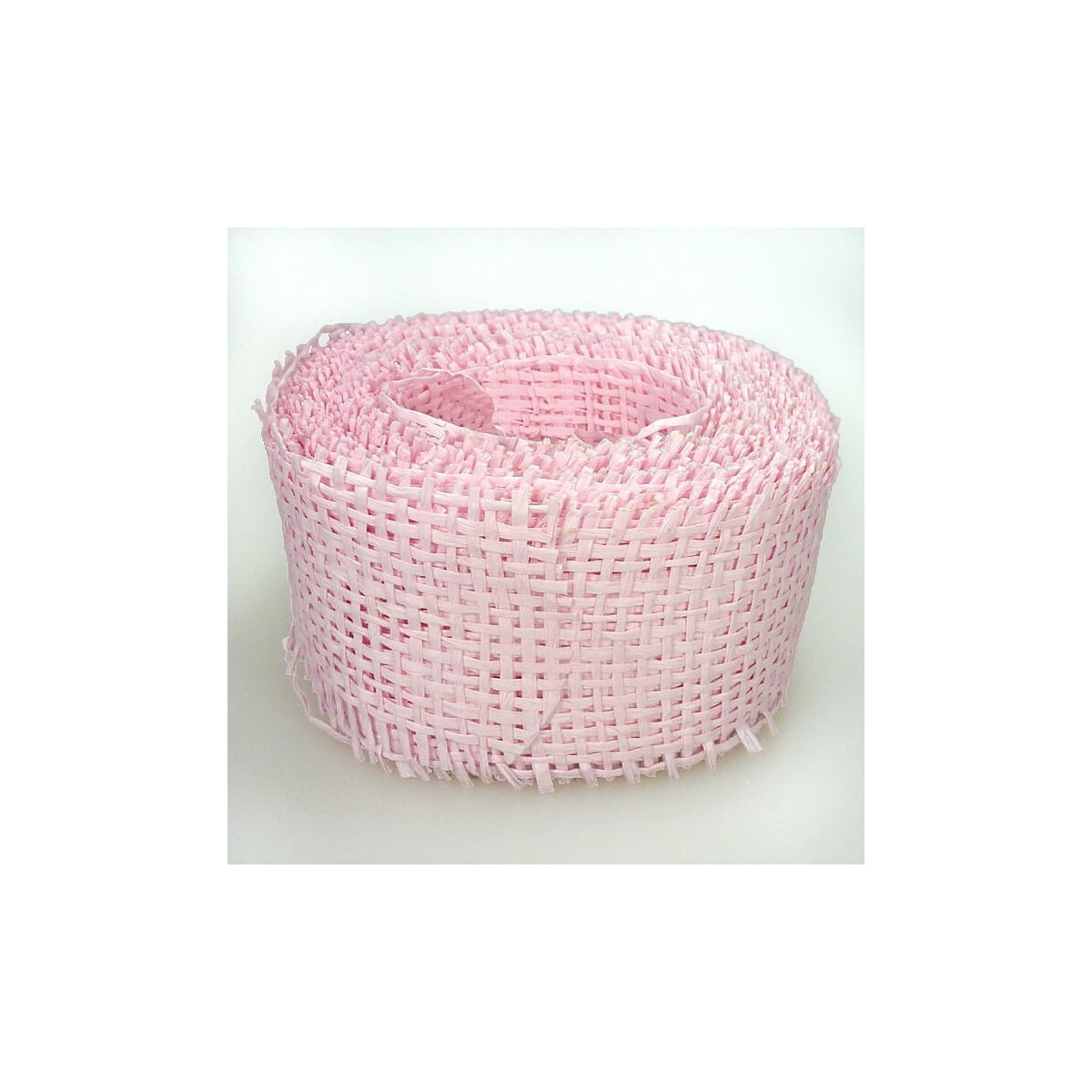 Rolo de fita de grade rosa