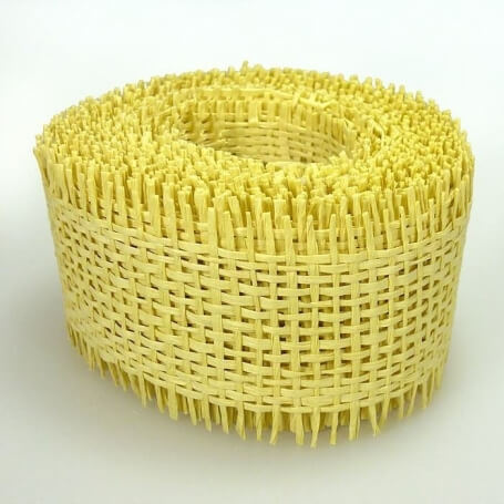 Rolo de fita para decorar natural