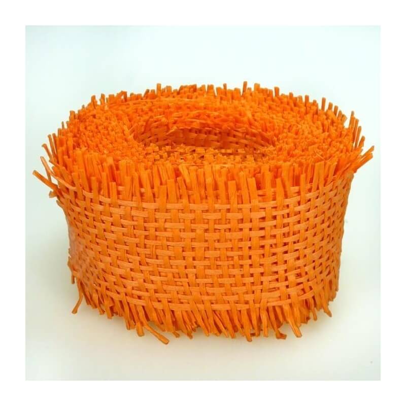 Fitas para decoração laranja