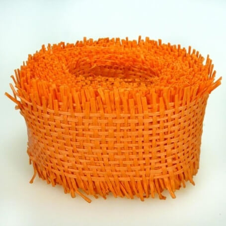 Fitas para decoração laranja