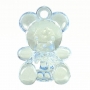Urso de batismo azul