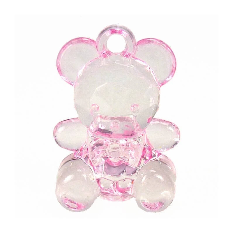 Urso para decorar presentes de baptizado