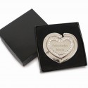 Cabide de bolsa de coração personalizado para presente