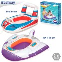 Barco infantil veículos 2 m inflável 104 x 99 cm