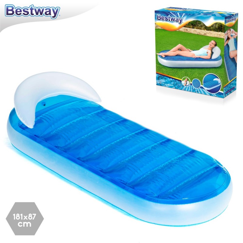 Espreguiçadeira inflável para piscina