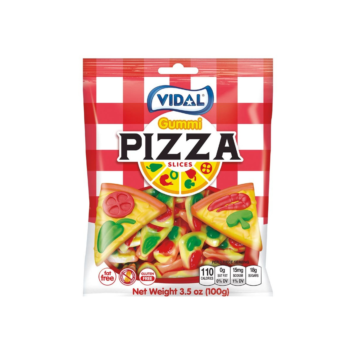 Pizza de gomas