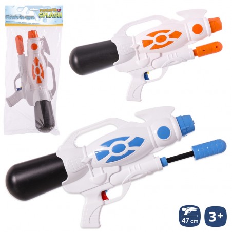 Pistola de água c cebador branca 2 c