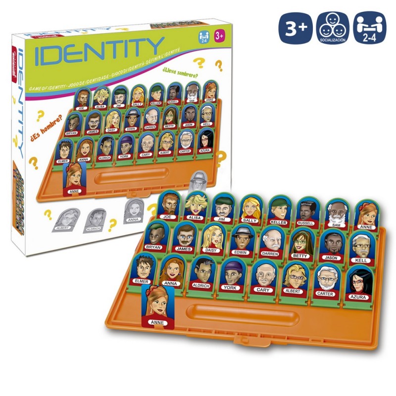 Jogo de identidade identity 30 x 26 x 5 50 cm
