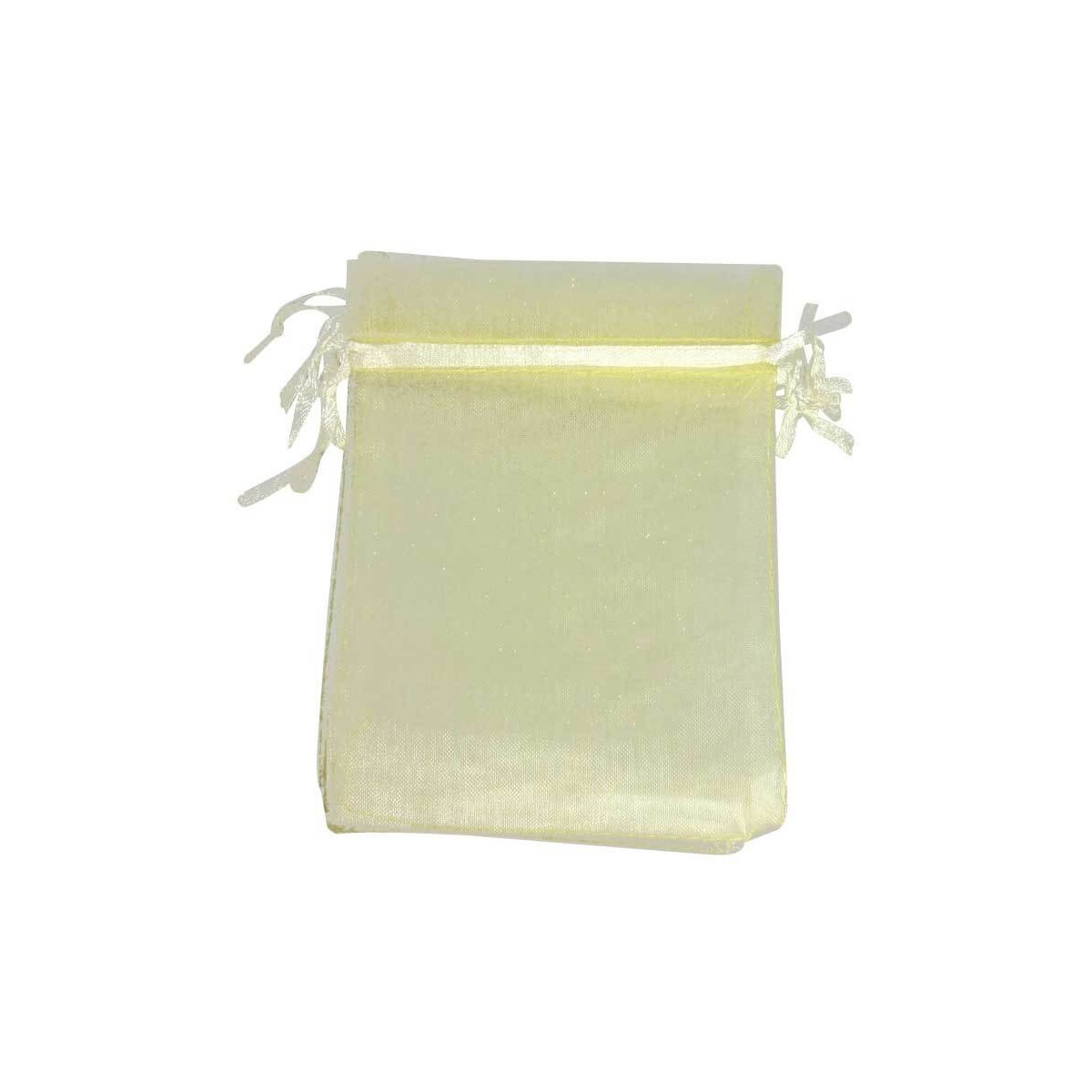 Saco organza bege 7x10