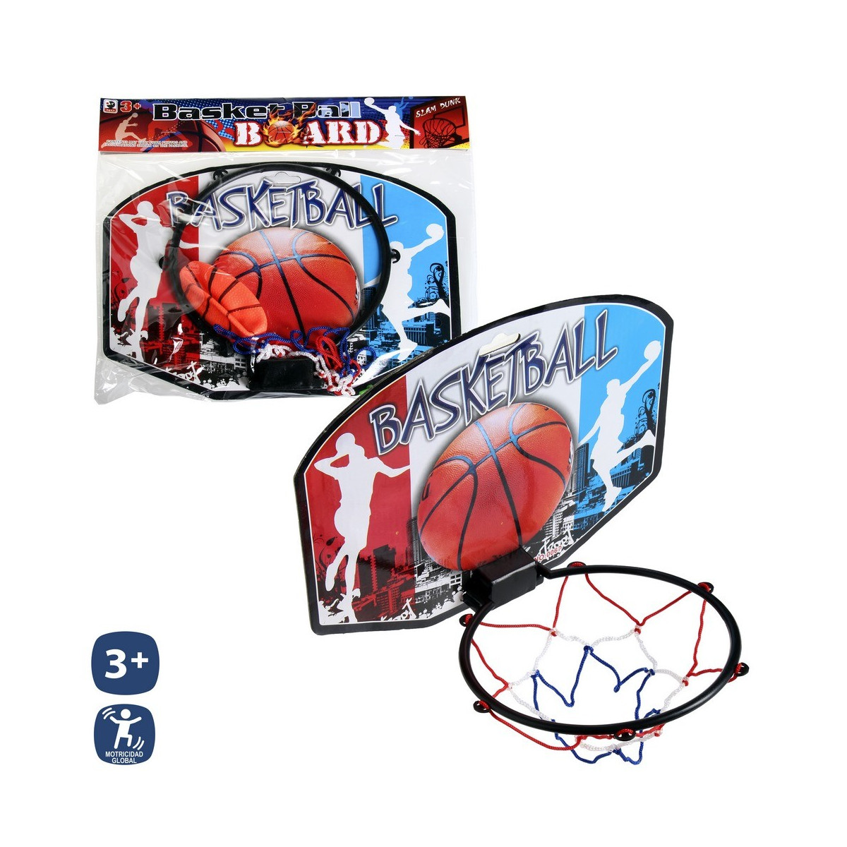 Cesta com bola 28 x 17 x 21 cm