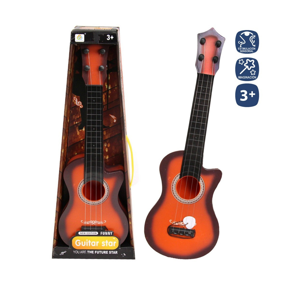 Guitarra espanhola 58 cm