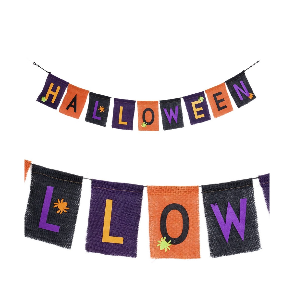 Guirlanda de Halloween de juta 165 x 0,20 cm