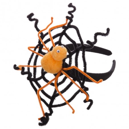 Faixa De Cabeça De Aranha 21 X 18 Cm