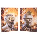 Pôster 3d lenticular pet 39,50 x 0,20 x 40 cm