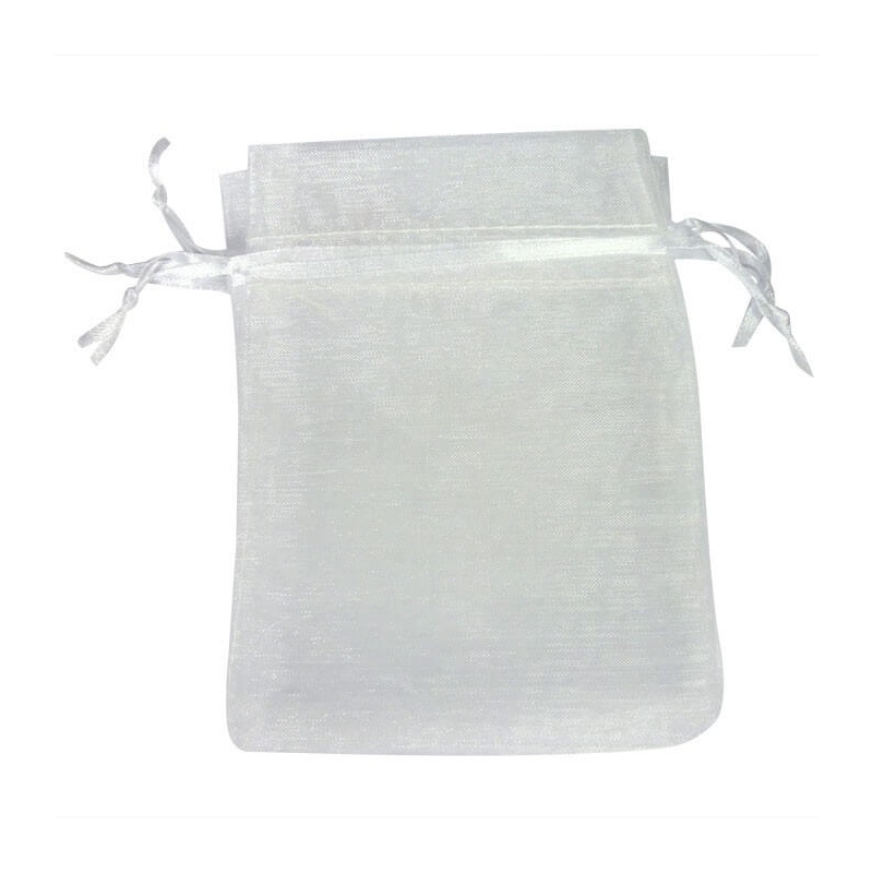 Bolsa organza branco