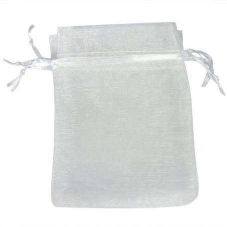 Saco Branco Organza