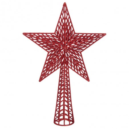 Terminal árvore plástico vermelho 37 x 25 cm