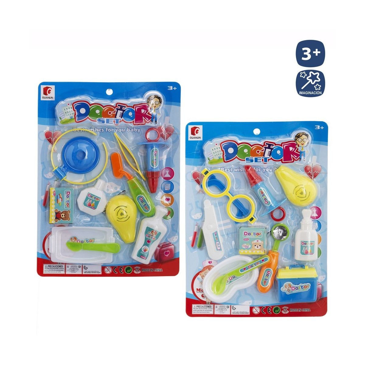 Conjunto de médico criança 2 m