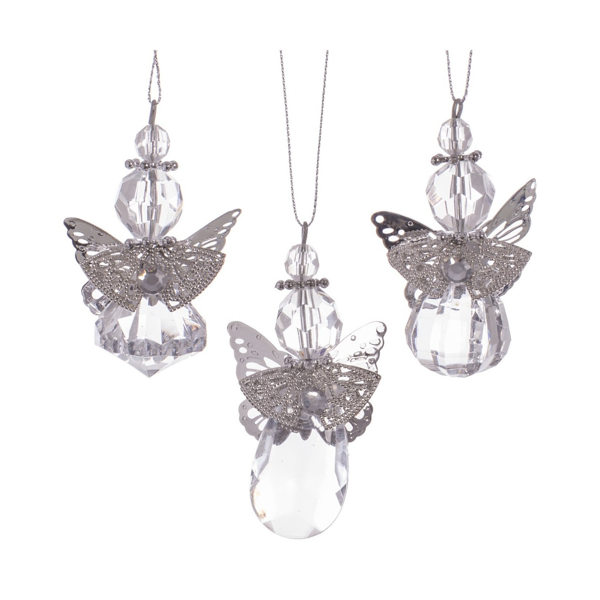 Colgante de metal acrílico 3 m 8 cm