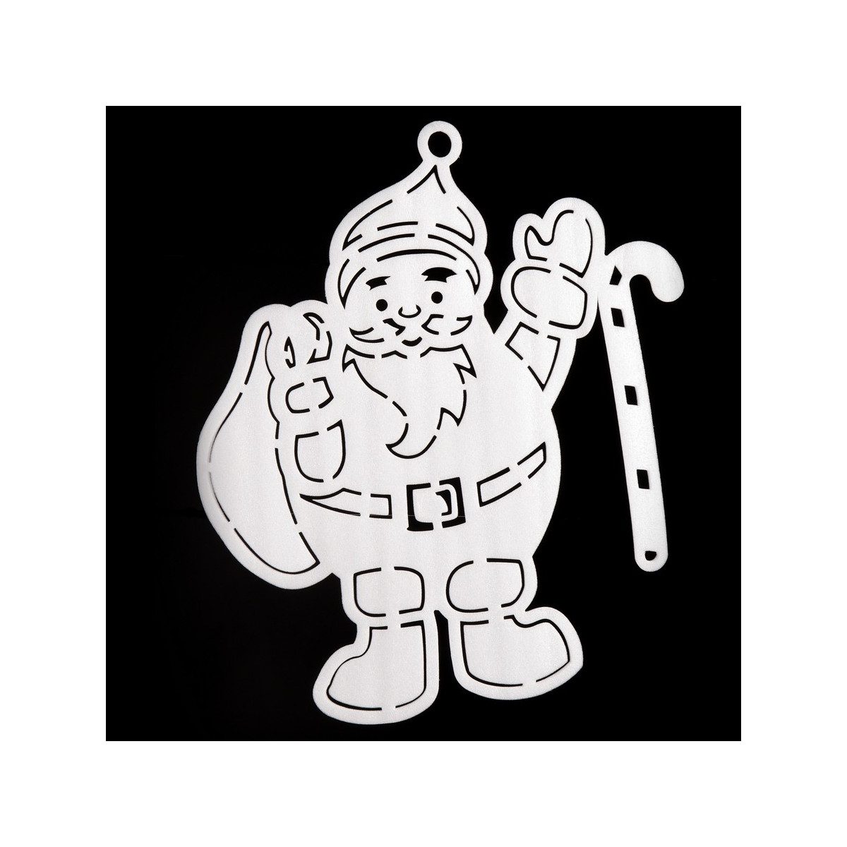 Adesivo de janela papai noel foam 60 x 53 cm