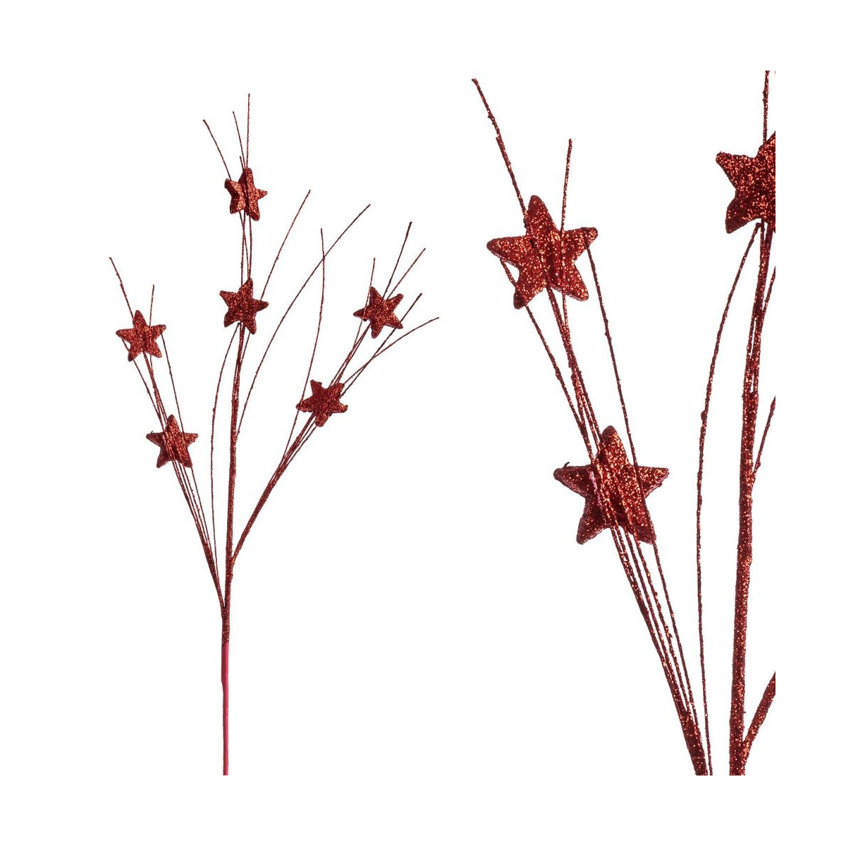 Ramo estrelas vermelhas