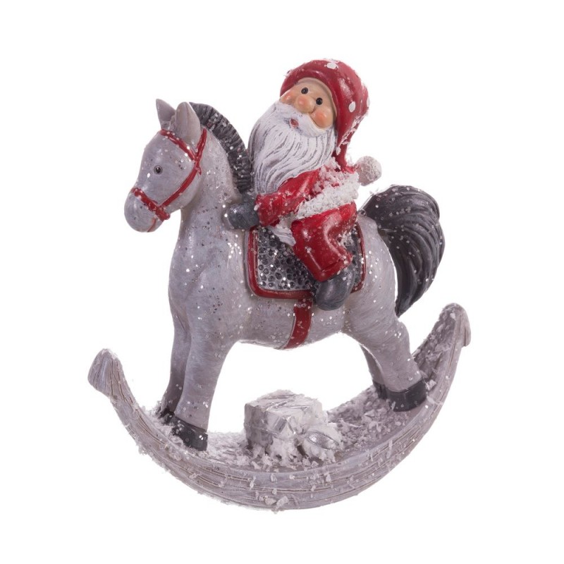 Papai Noel balanço 9,50 x 3,50 x 10,50 cm