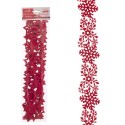 Guirlanda de feltro vermelho 2 m 120 x 0,30 cm