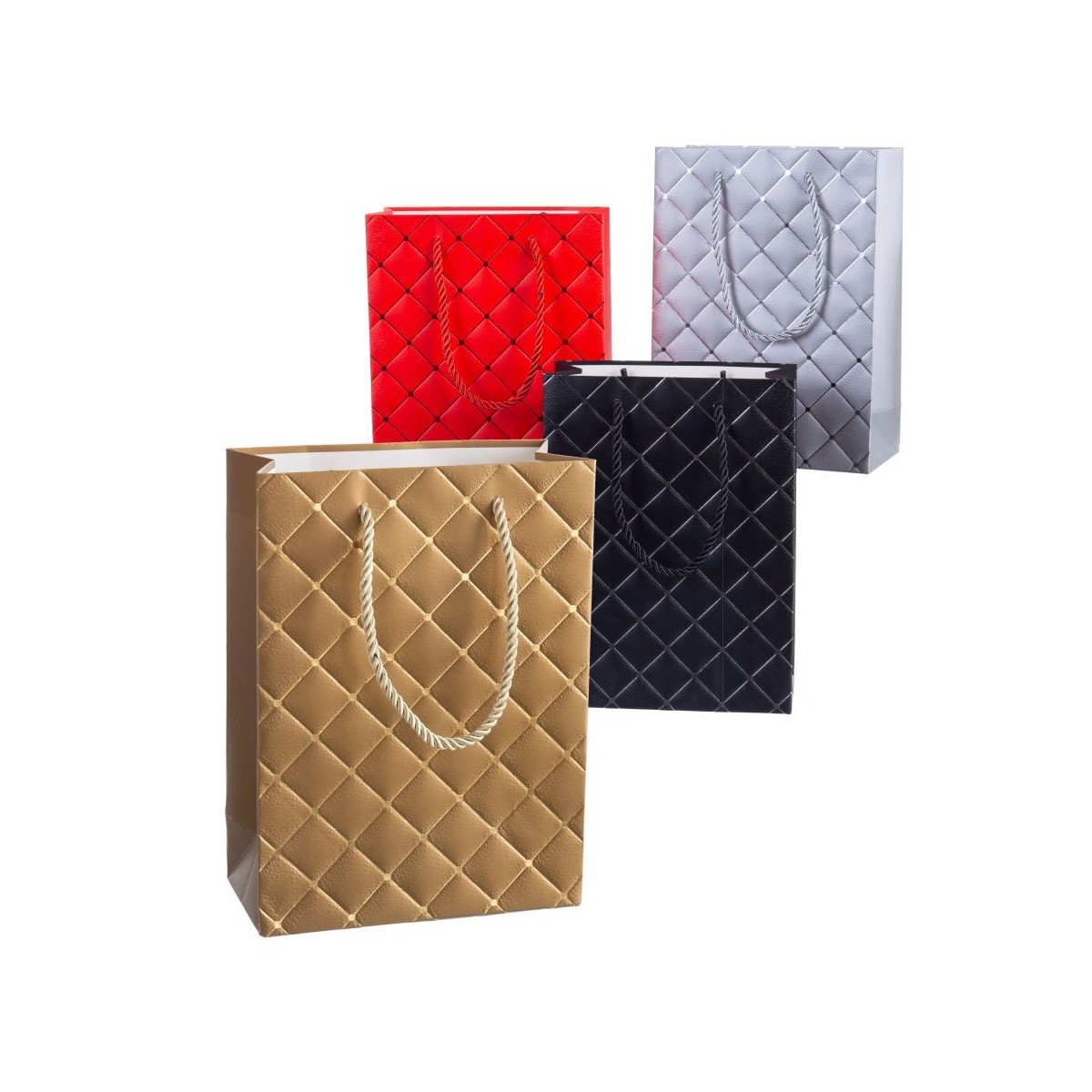 Bolsa 210 gr papel 4 c 17,50 x 8 x 23,50 cm