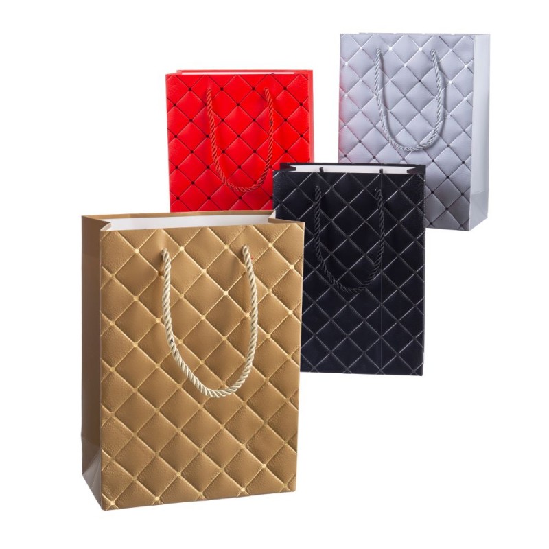 Bolsa 210 gr papel 4 c 17,50 x 8 x 23,50 cm
