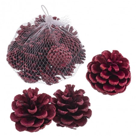 Saco 200 g abacaxis grandes vermelhos