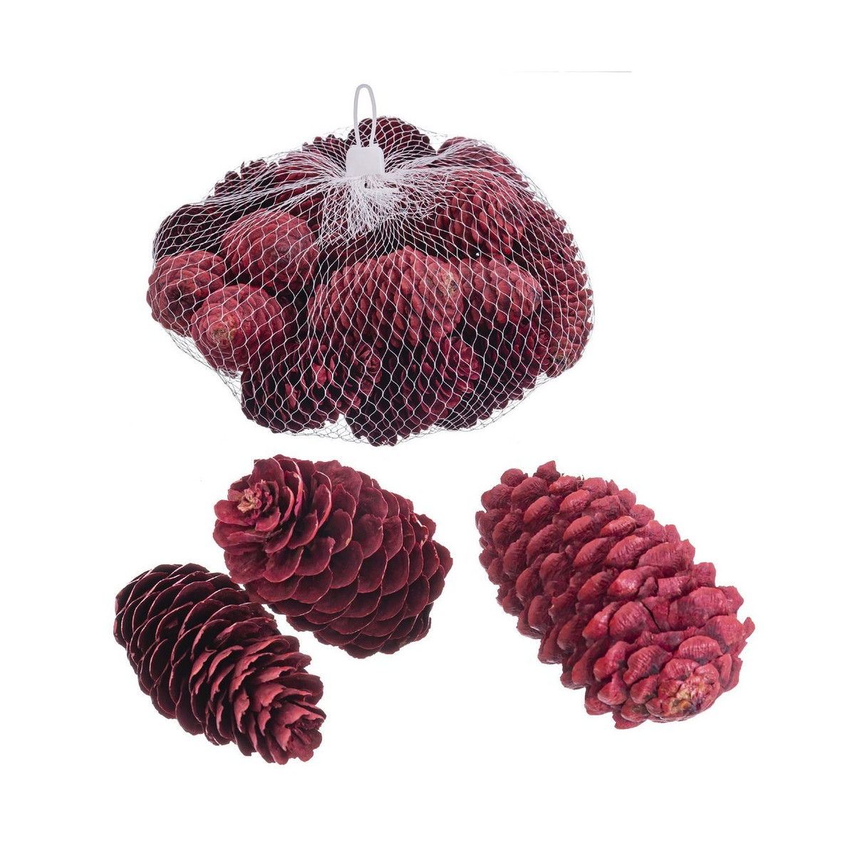 Saco 200 g abacates medianos vermelhos
