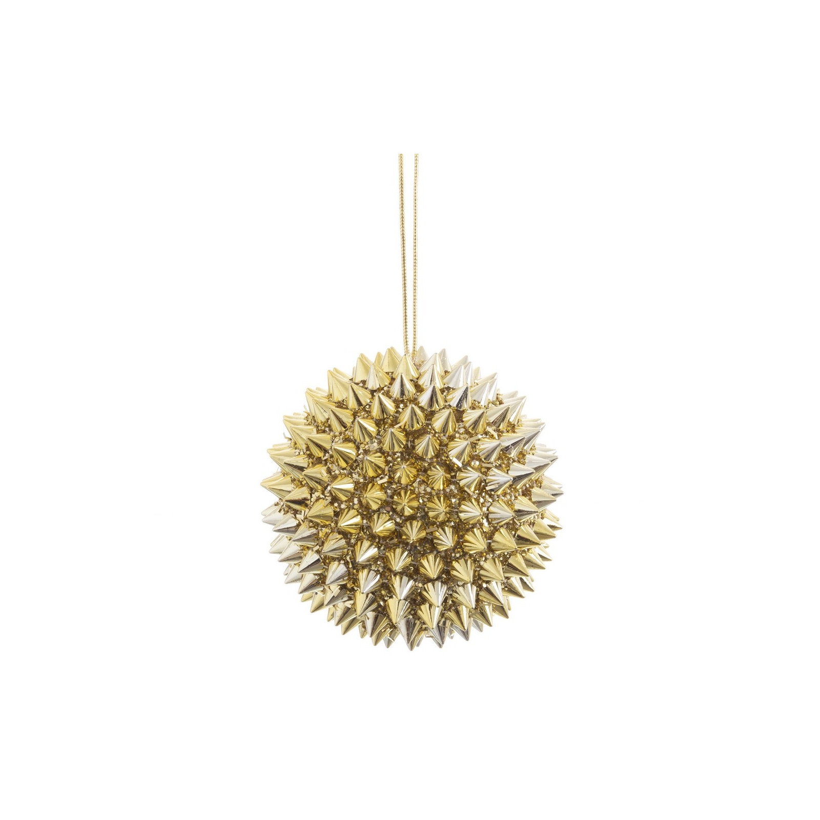 Bola de espeto de espuma dourada 10 x 10 x 10 cm