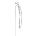 Ramo purpurina prata 120 cm